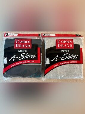 Bundle of 3-packs A-Shirts/Tank Tops - NIP